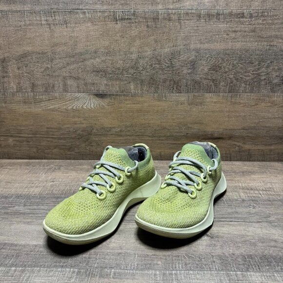 Allbirds Tree Dasher 1 Green Athletic Shoe Women's Size 9.5 - Picture 1 of 6